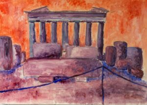 Der Kunst-LK in Griechenland